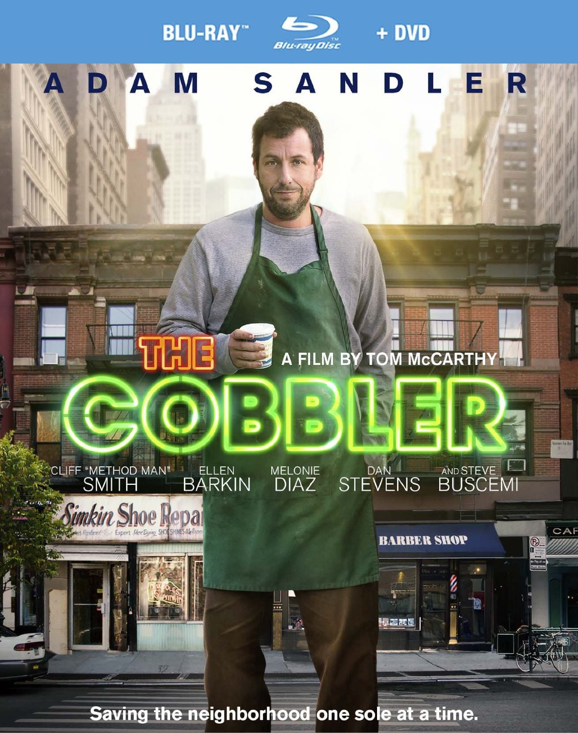 EN SUS ZAPATOS -THE COBBLER- BLU RAY + DVD